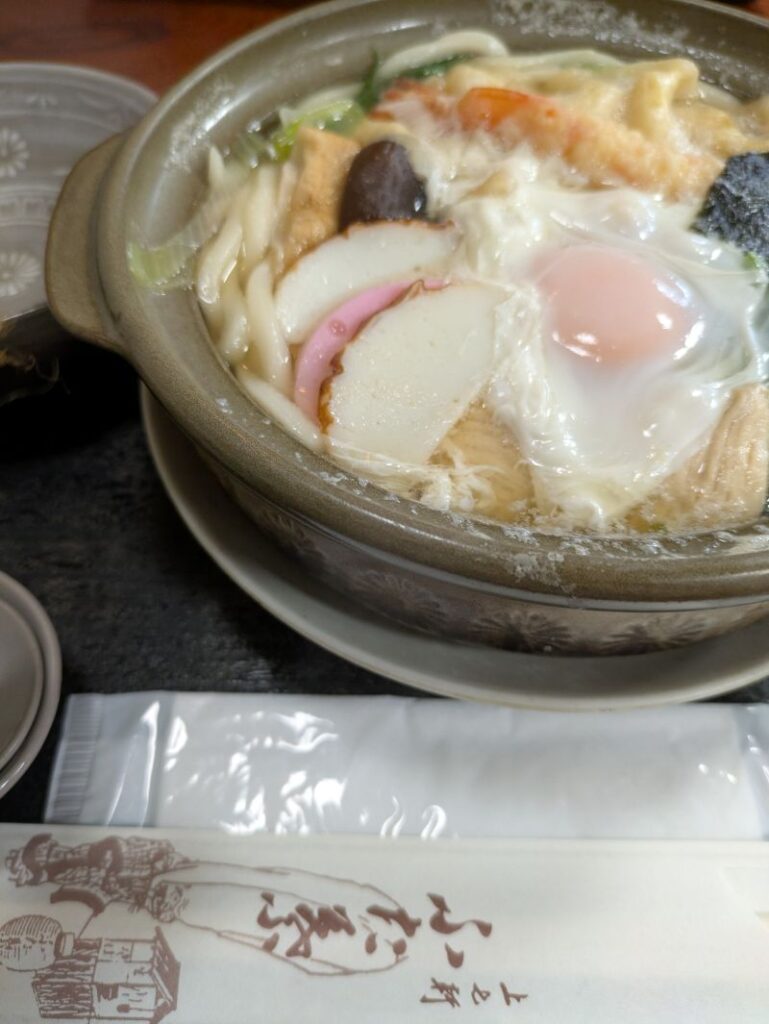 ふた葉 なべ焼きうどん