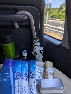 酷暑対策準備物
